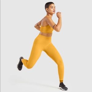 Gymshark Vital Seamless 2.0 Yellow Marl Leggings